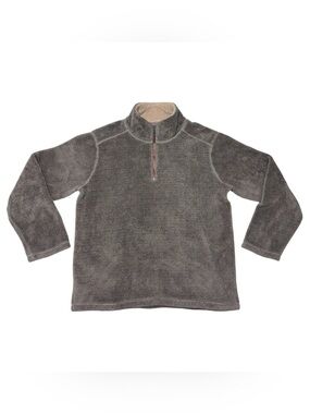 American Tradition Trinity Men's 1/4 Zip Sherpa Gray Fleece Pullover Size XL